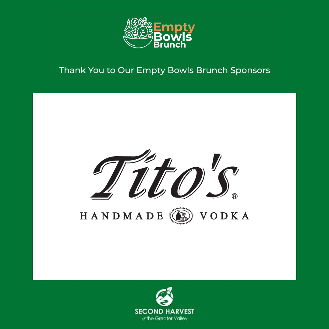 Tito’s Handmade Vodka — 2026 Empty Bowls Brunch sponsor