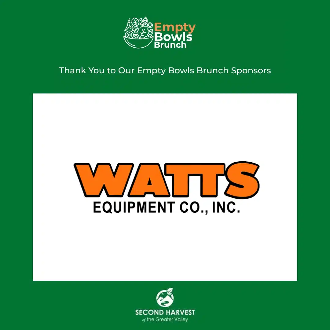Watts Equipment — 2026 Empty Bowls Brunch sponsor